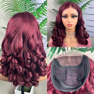 �Ƽtɫ�}��ٰl5&times;5 SDD glueless loose bouncy wigs 18inch300g