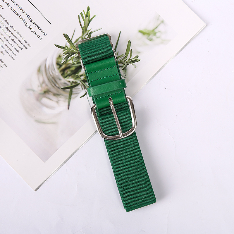 Transfronterizo nuevos deportes al aire libre cinturón elástico cinturón de béisbol cinturón de softball cinturón elástico ajustable en stock al por mayor