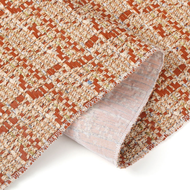 High-End Chanel-Style Leather Fabric with Special Craftsmanship for Handmade Weaving, New Ultra-Fine Leather for Car Interiors and Bags
