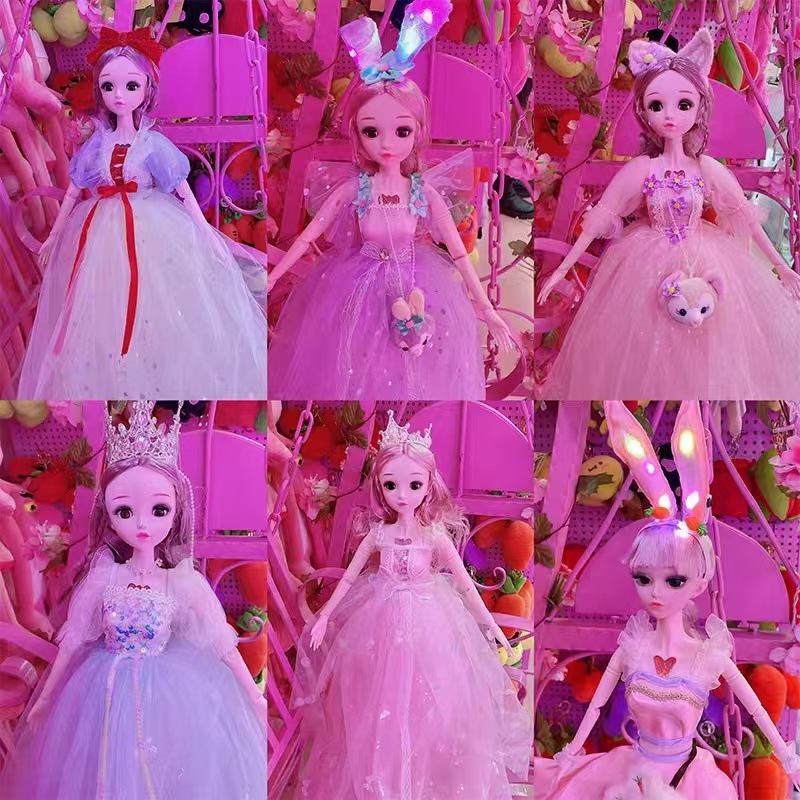 60cm can sing and wink Barbie than doll wedding doll girl play house gift toy