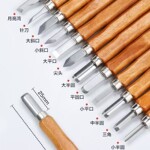 雕刻刀木匠篆刻木雕石膏美工木刻刀套装画篆印章橡皮章笔刀工具