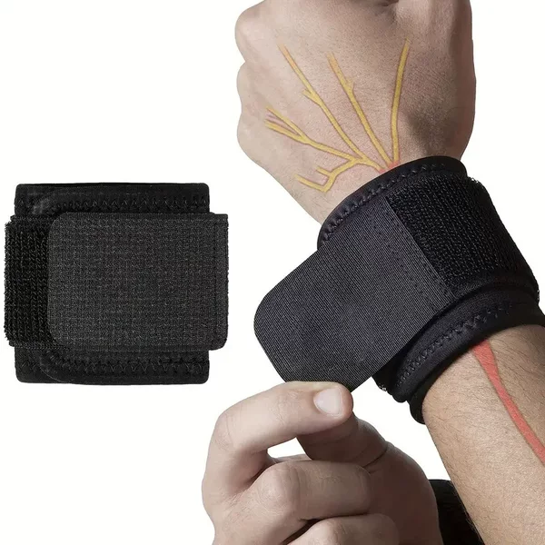 Wholesale Sports Wrist Lifting Badminton Volleyball Basketball Pressurized Fitness Diving Material Sports Winding Wrist