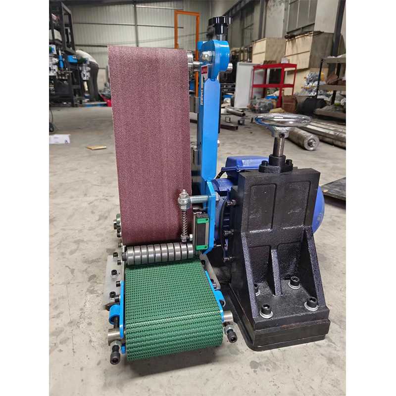 金属件抛光打磨机 砂带抛光机 台式打磨机 金属平面抛光机