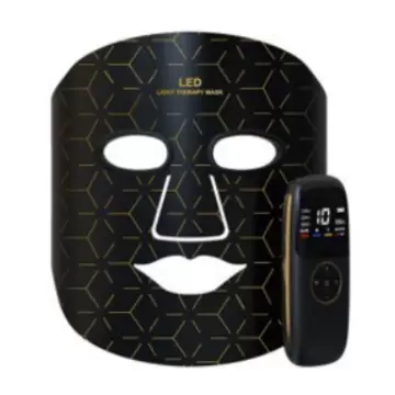 跨境面罩美容仪硅胶光子嫩肤美容面罩