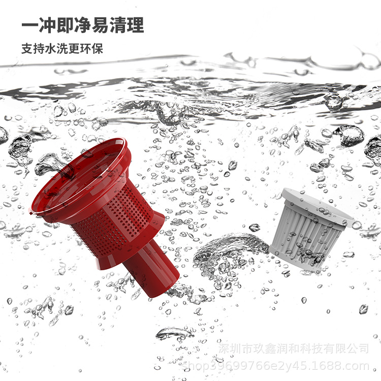 Wired 400W aspiradora de alta potencia plug-in aspiradora portátil gran succión coche hogar de doble uso lavable fregona succión