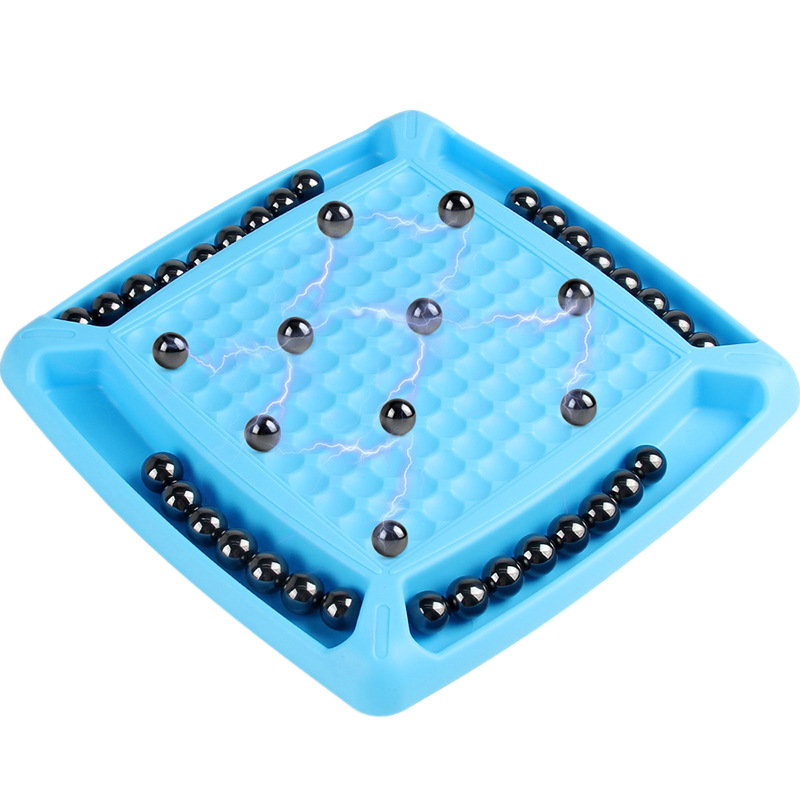 Ajedrez transfronterizo de inducción magnética de ajedrez magnético divertido juego de juego de ajedrez lógica de pensamiento de mesa interactivo juguete de puzzle