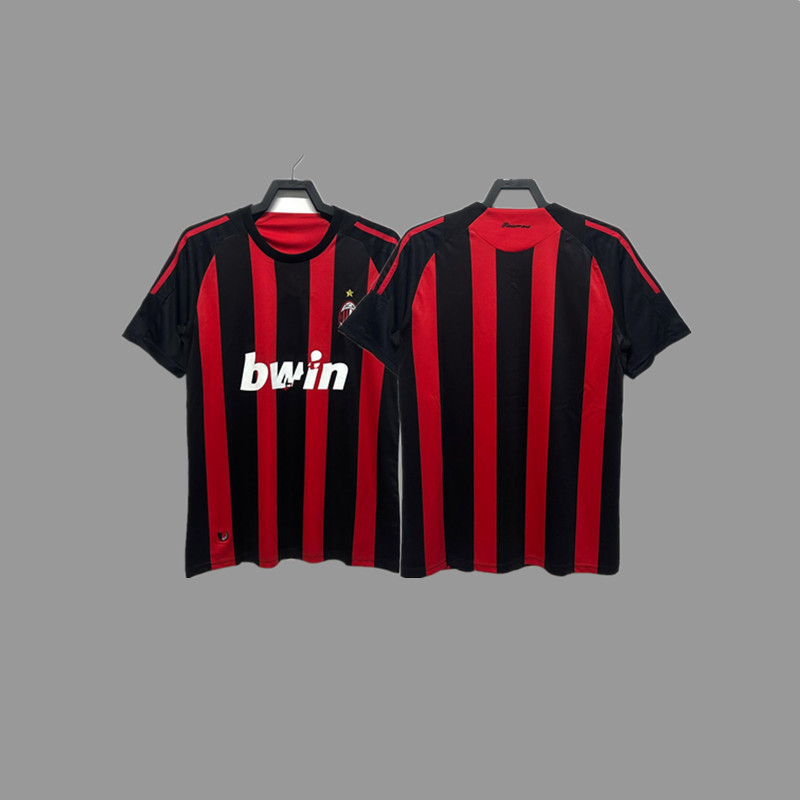 ACレトロユニフォームサッカー服マルティーニパトインザジシェフチェンコガトゥソネスタユニフォーム|undefined