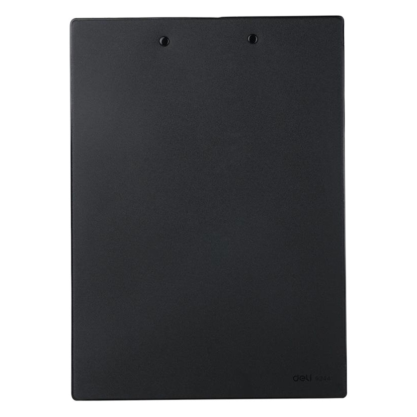 Deli A4 tablero clip Pad tablero de escritura archivo tablilla 9244 tablero de escritura clip PVC tablero de escritura clip