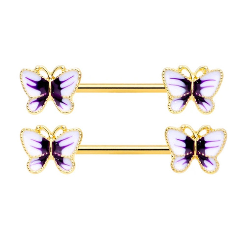 Gabby's diamond-encrusted nipple ring for cats, cherry eyes breast ring, diamond-encrusted breast studs, trendy breast studs, sexy piercing