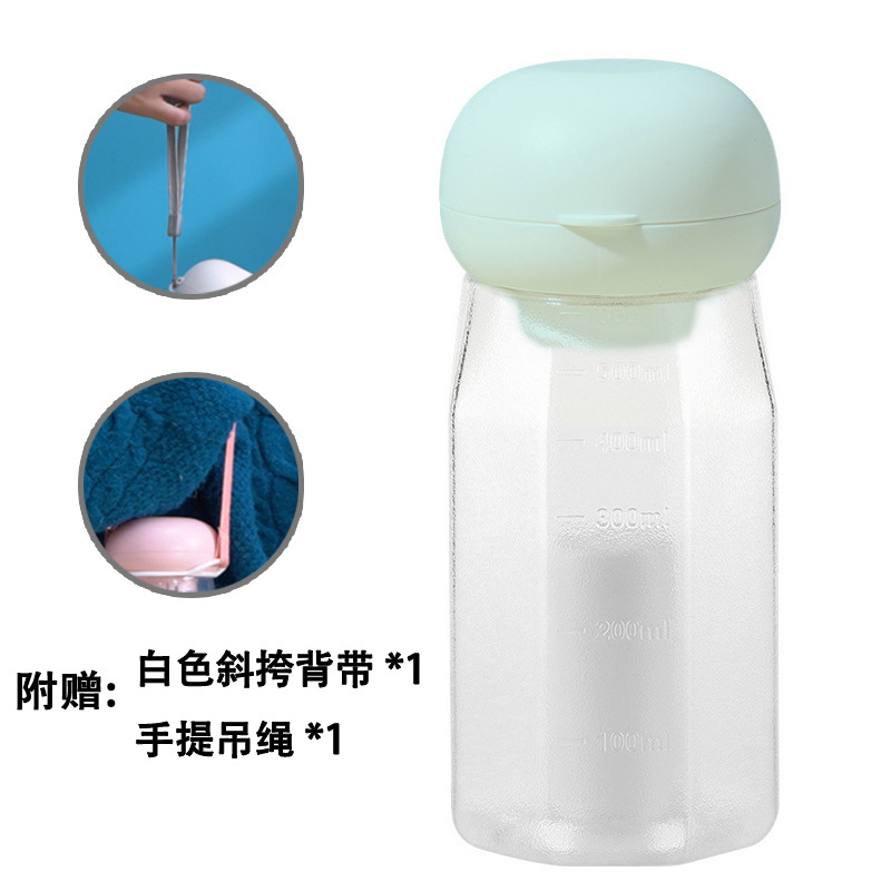 Mascota taza de agua crossbody gato y perro suministros hervidor portátil taza de agua para mascotas botella de agua potable resistente a altas temperaturas taza de agua para mascotas