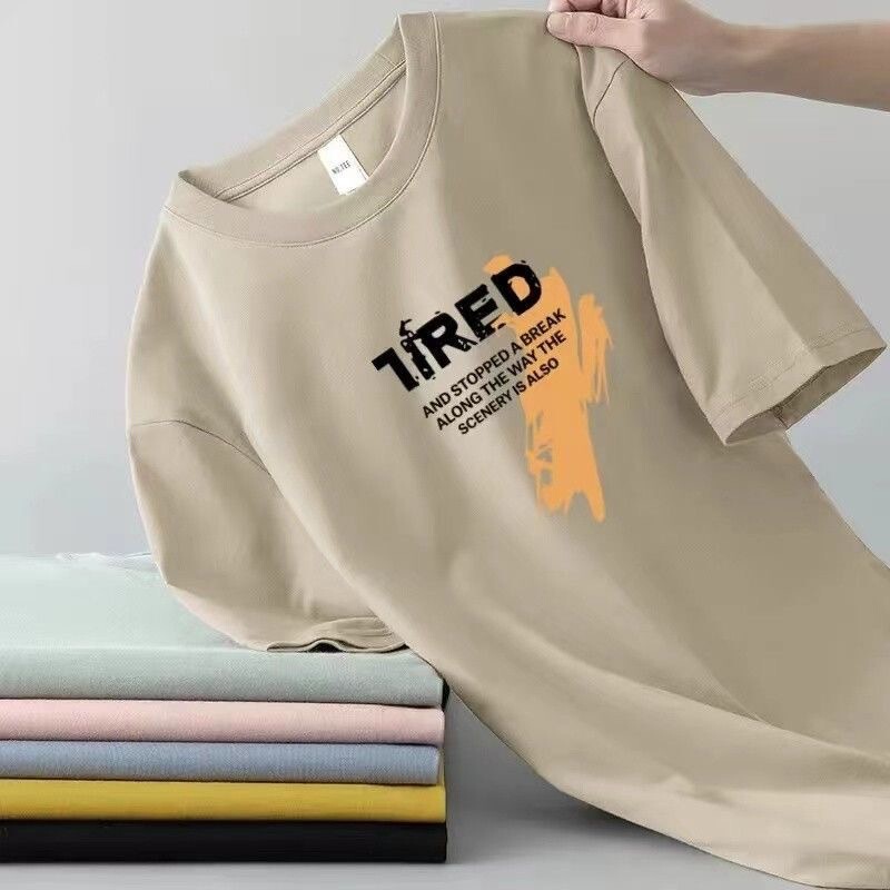 130kg Fat Man Short Sleeve T-Shirt Men's Large Size Summer Loose Fat Man T-Shirt Half Sleeve Undershirt Extra Large Top Thin Style 130kg Fat Man Short Sleeve T-Shirt Men's Large Size Summer Loose Fat Man T-Shirt Half Sleeve Undershirt Extra Large Top Thin Style