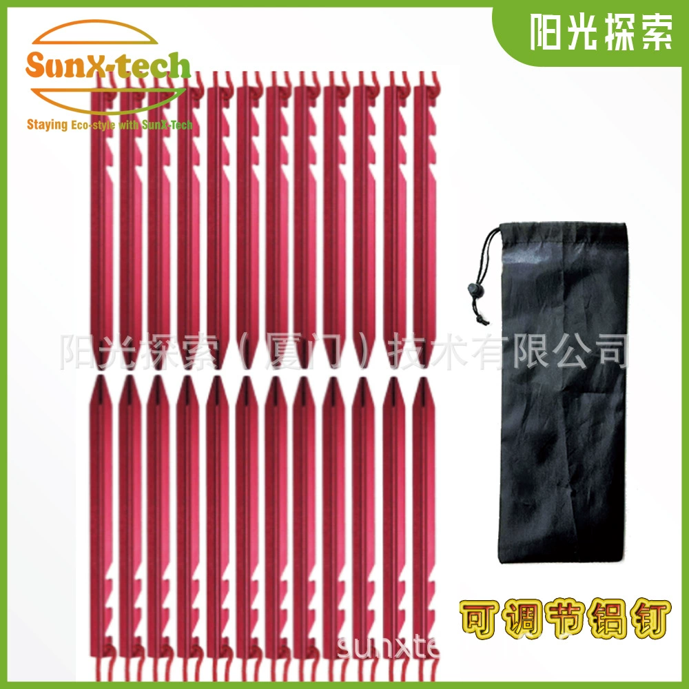 Регулируемый трехугольный алюминиевый гвоздь зубчатый алюминиевый гвоздь с ремешком