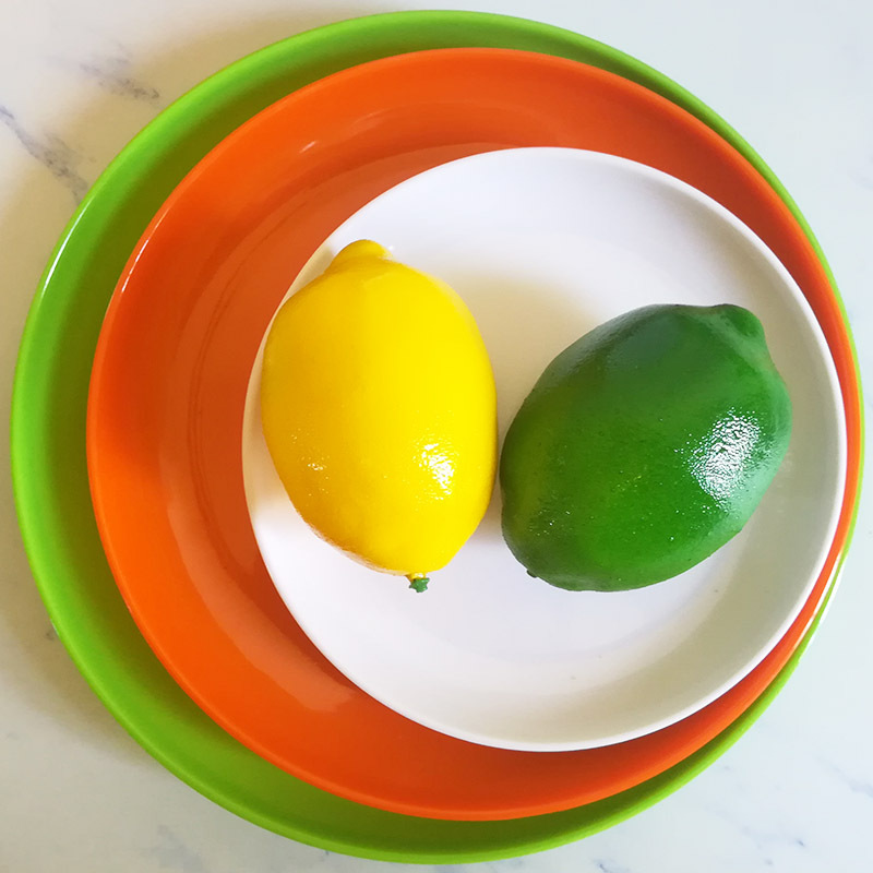 diy馬賽克樹脂糖果色藝術盤子兒童親子手工活動輔料創意素胚底胚