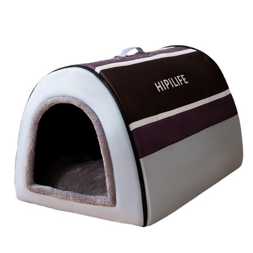 Big dog yurt kennel medium large dog autumn and winter dog house removable and washable golden retriever four seasons pet supplies wholesale