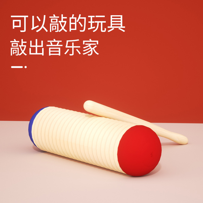 Artesanía de madera música educación temprana juguetes instrumento musical de los niños tubo arena instrumento musical los niños tubo de arena percusión ayuda Juguetes