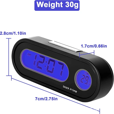 Lcd Digital Stickable Thermometer – Car thermometer