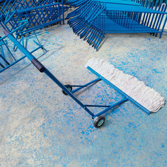 塵推車加厚棉紗平板拖把手動拖地車手推式塵推車商用物業洗地清潔