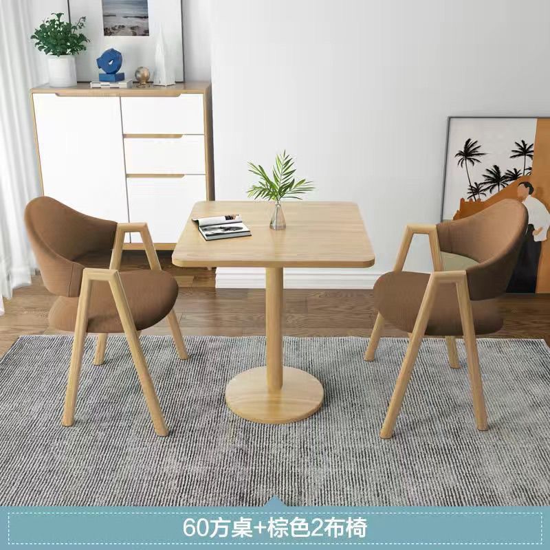 北欧洽谈桌椅组合套装接待现代阳台休闲桌椅小圆桌咖啡奶茶店餐桌|undefined
