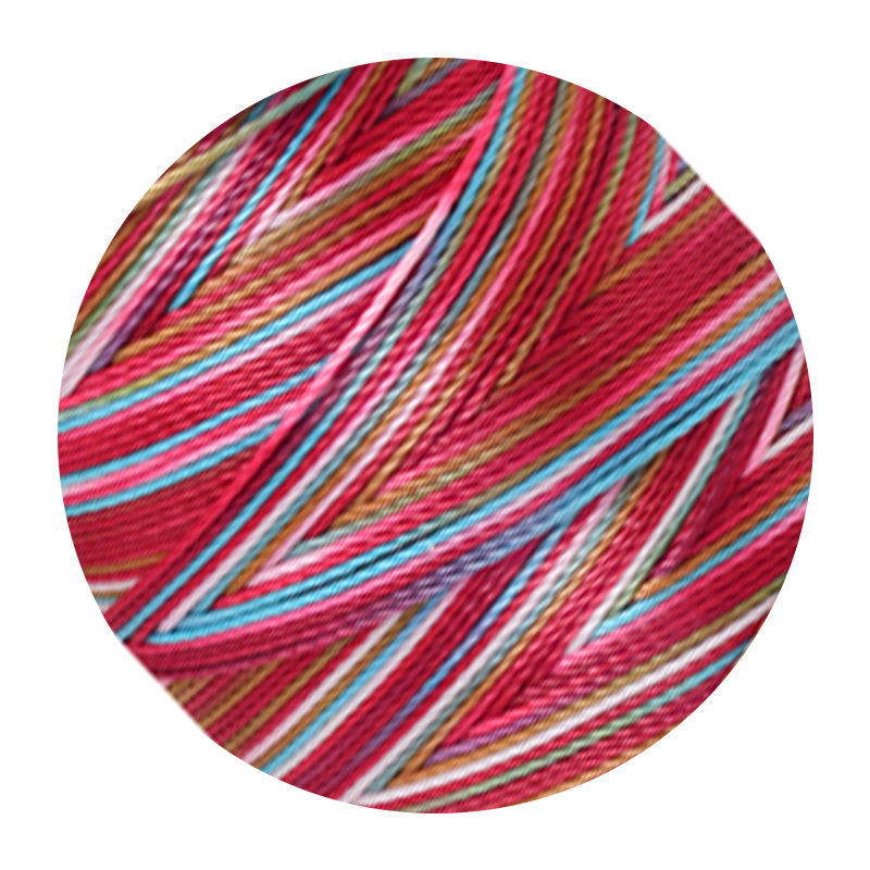 Nuevo 9 hebras de 0,5 mm línea de tejido pulsera collar di di dragón cuerda de mano cuerda de color gradiente cuerda de hilo de texto