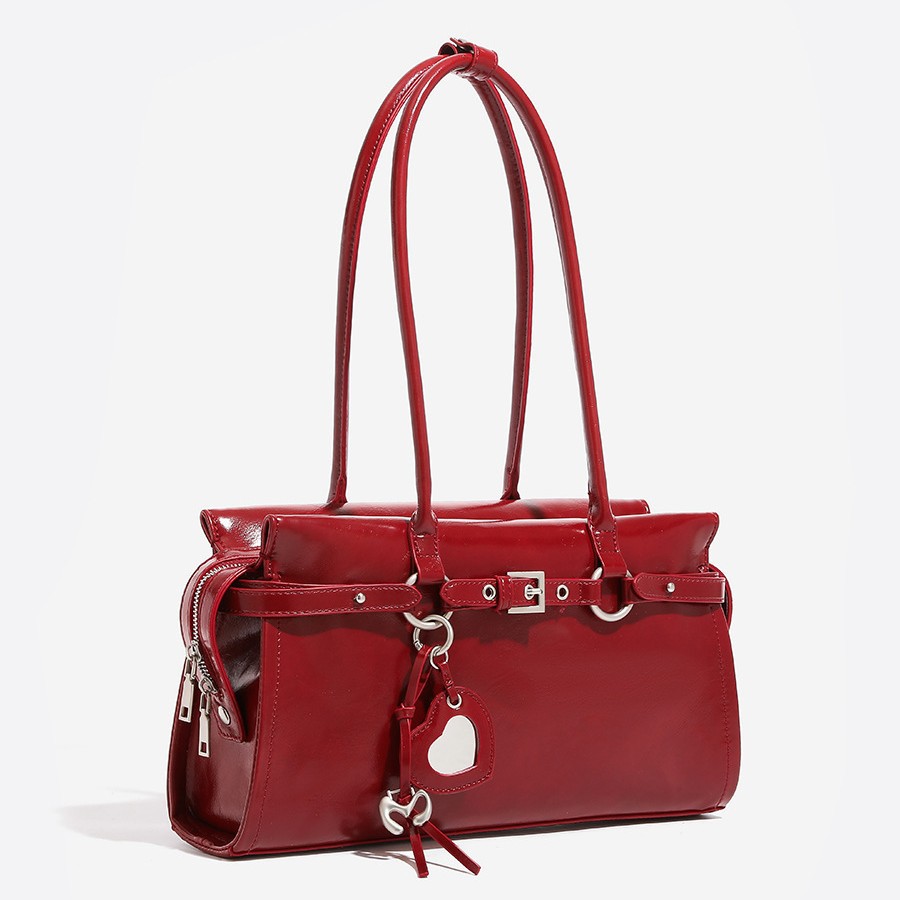 Rote Ballet Princess Schultertasche Für Damen Zur Hochzeit_voghion.com