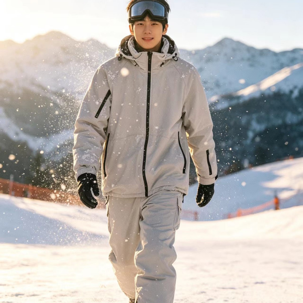 2026 New Outdoor Ski Suit Sports Unisex Waterproof Jacket/Outerwear Set for Northeast China