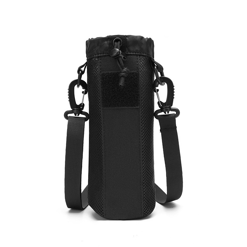 EDC ウォーターボトルバッグスポーツウォーターカップカバーアウトドアサイクリングクロスボディウォーターボトルカップウエストバッグアクセサリーウォーターボトルバッグハンギングバッグ