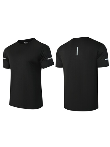 Men's Sports Short Sleeve Outdoor Fitness T-Shirt Basketball Equipment New Summer Loose Men's Collar T-Shirt Quick-Drying
