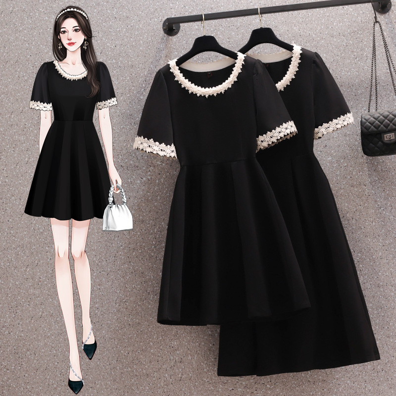  夏  M-4XL 大きいサイズ ワンピース（2タイプ：ショート丈、ロング丈）