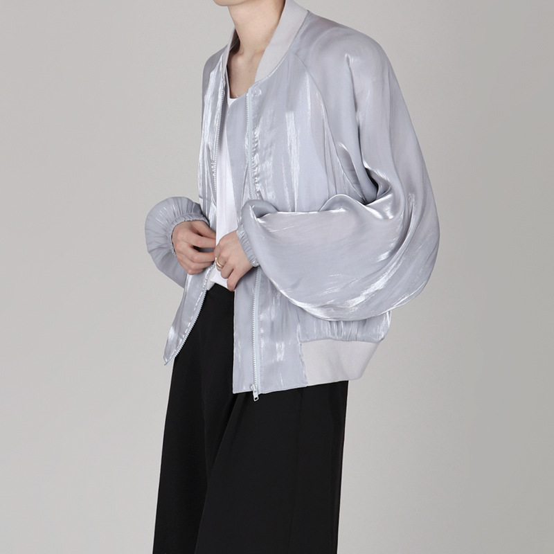 MYQ summer ice silk sun protection clothing men's Korean-style UV protection thin casual outdoor sun protection clothing jacket