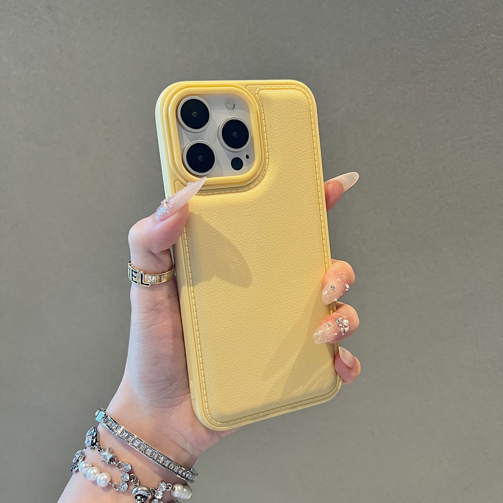 Chanel drum shell-yellow-no printing