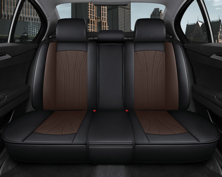 Car Seat Cushion Manufacturer Wholesale New Models of Nappa Leather All-Season Full-Coverage Car Seat Cushions Cross-Border Foreign Trade Dropshipping