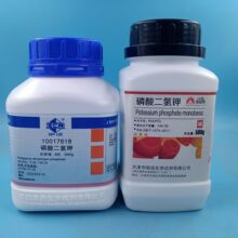 国药沪试 磷酸二氢钾 分析纯AR500g 化学实验试剂