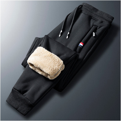 Red label, zipper, black drawstring [lamb wool]