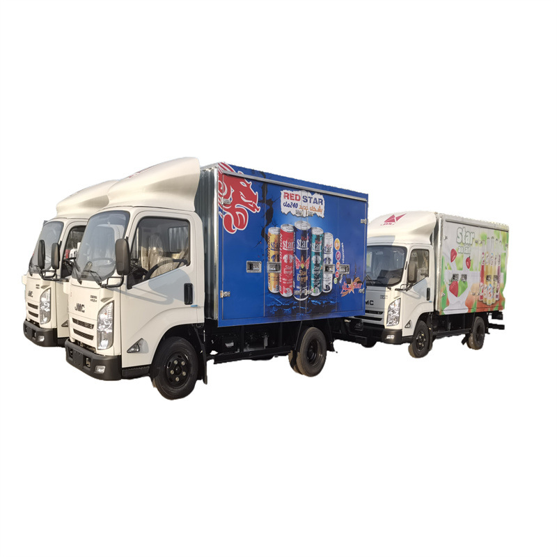 2 Tons Van Export Warehouse Fence Truck Fender Truck Jiangling Dump Truck Engineering Truck Dump Truck