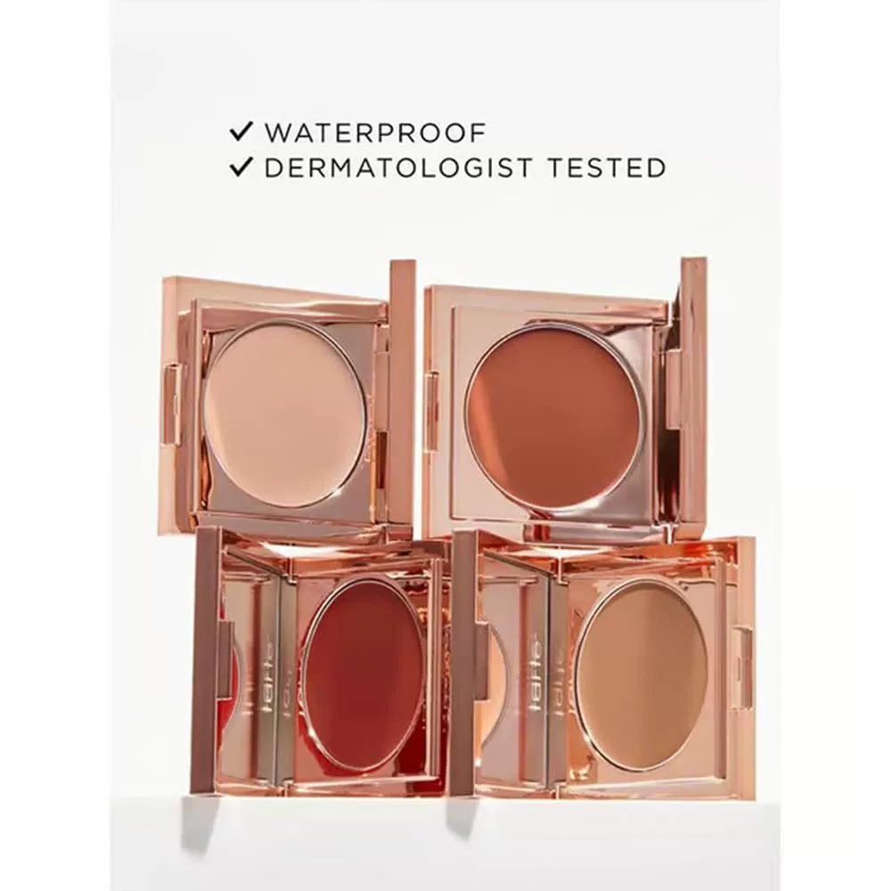 Крем-консилер для области under-eye (глина) корректор, оттенки natural/light/orange/red с кистью