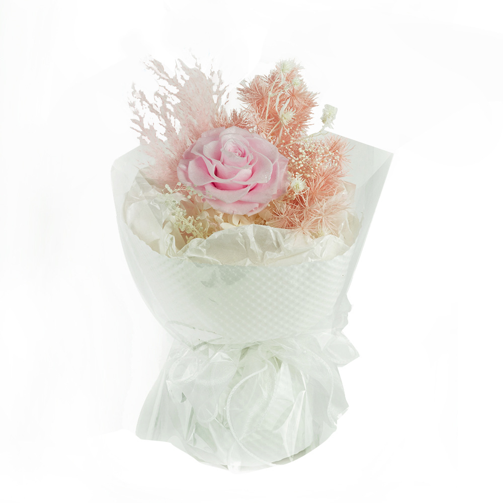 Ramo de rosas eternas de Yunnan, producto terminado, decoración, regalo de San Valentín para novia, regalo de flores reales, ramo eterno creativo