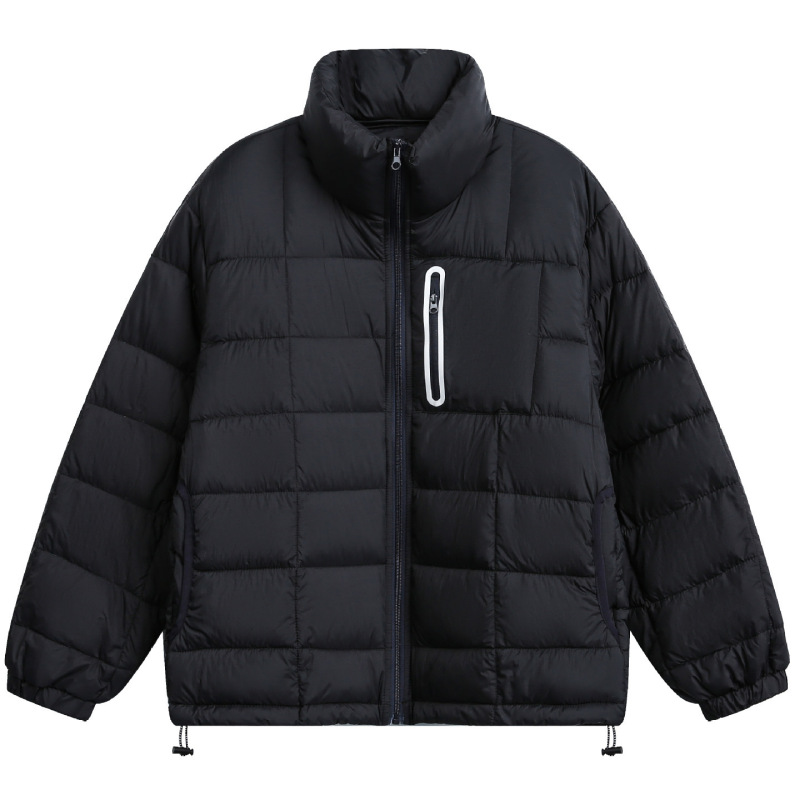 KUOMI轻量化户外90白鸭绒立领羽绒服25冬季山系羽绒夹克外套YR07|undefined