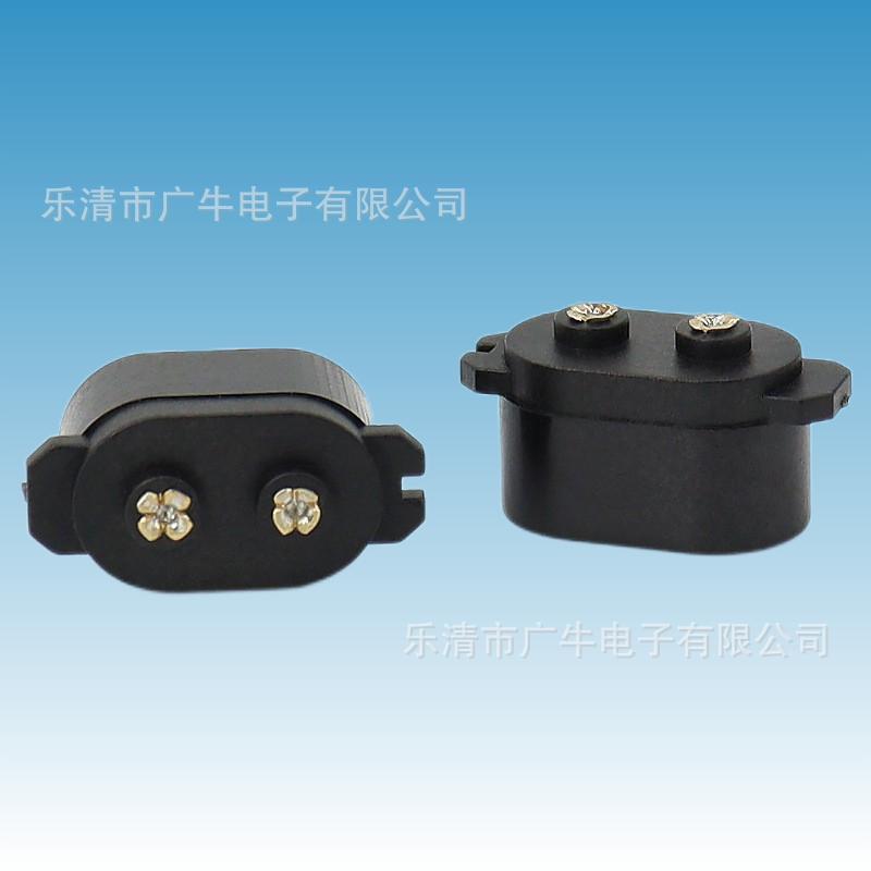 厂家供应八字形电源插座 剃须刀插座暖手宝充电接口椭圆形2芯插座