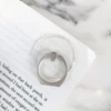 Transparent ring buckle-round