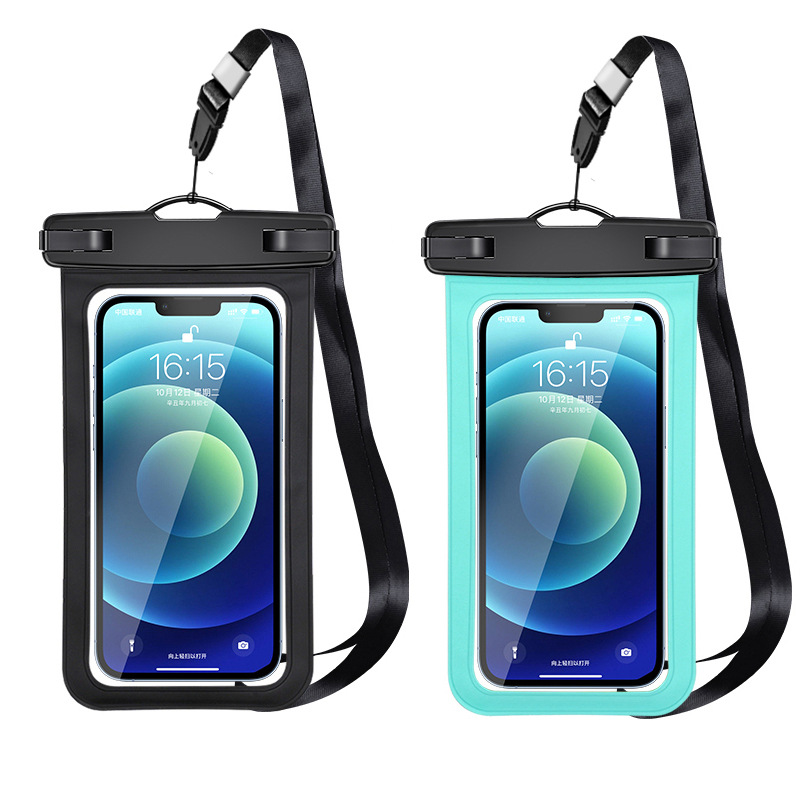 热销PVC手机防水袋 户外沙滩漂流潜水溯溪可触屏通用手机防水袋
