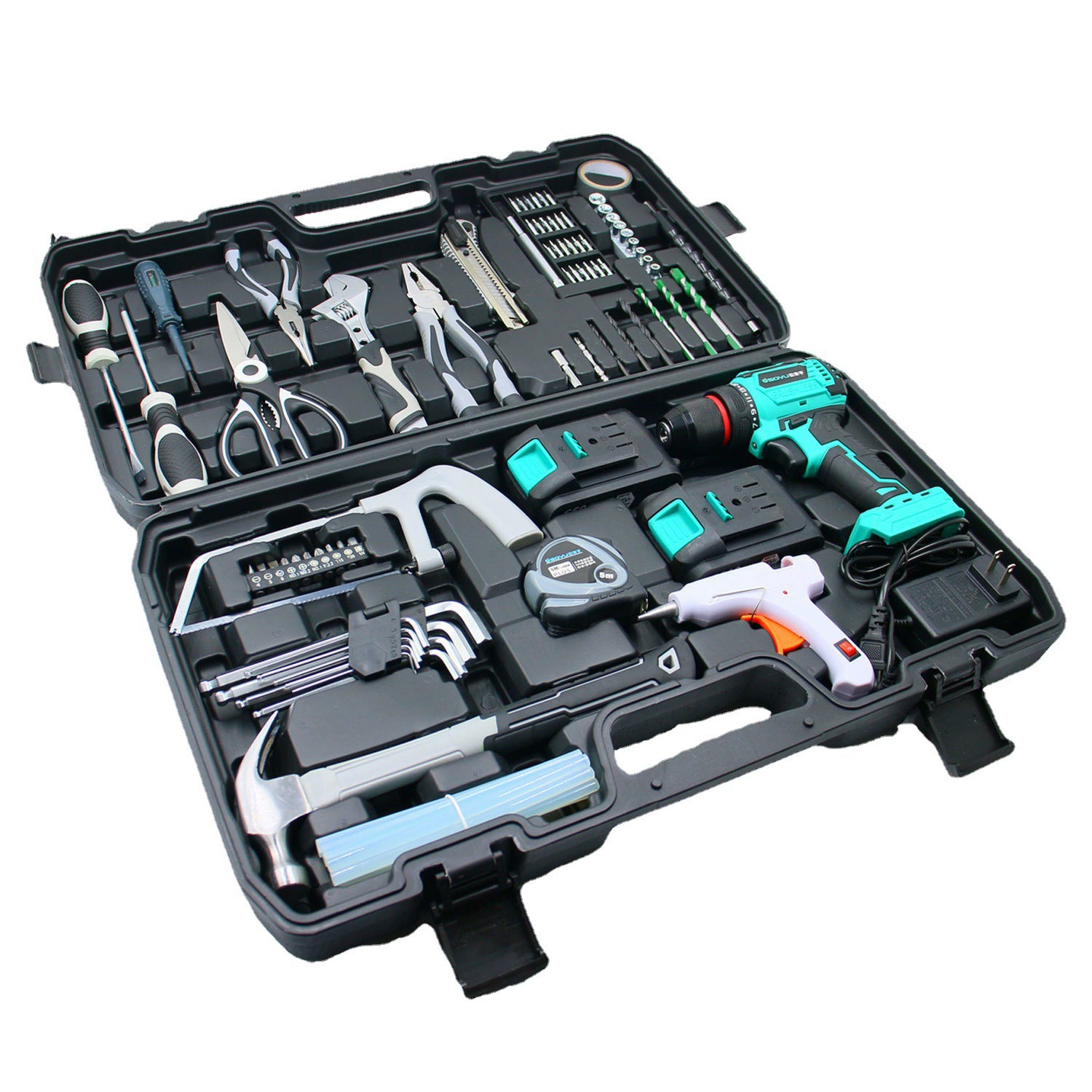 Brushless electric drill, gun, electric tools set, screwdriver