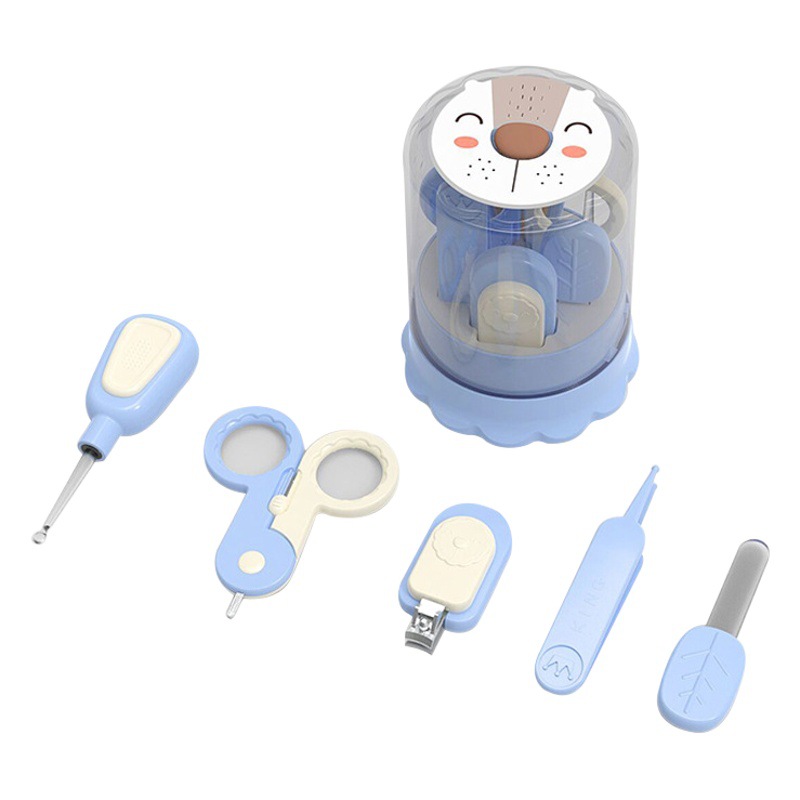 Children's nail clippers newborn baby baby children's set nail clippers anti-meat nail clippers luminous ear spoon