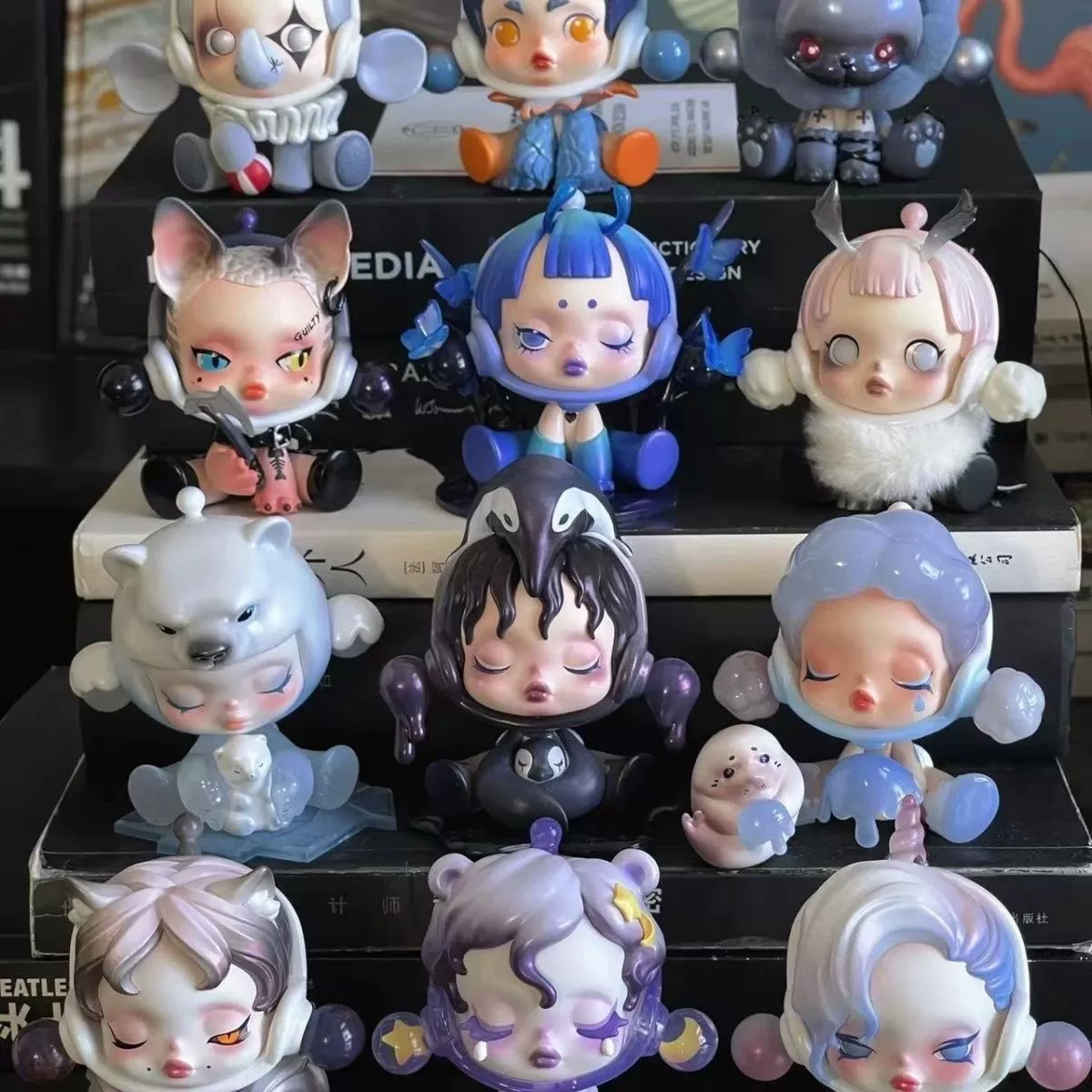 SP7 поколение Dream Animal Series Blind Box Slayer Girls Girls Cute Trend Gift Dolls Dairy Motherland Version