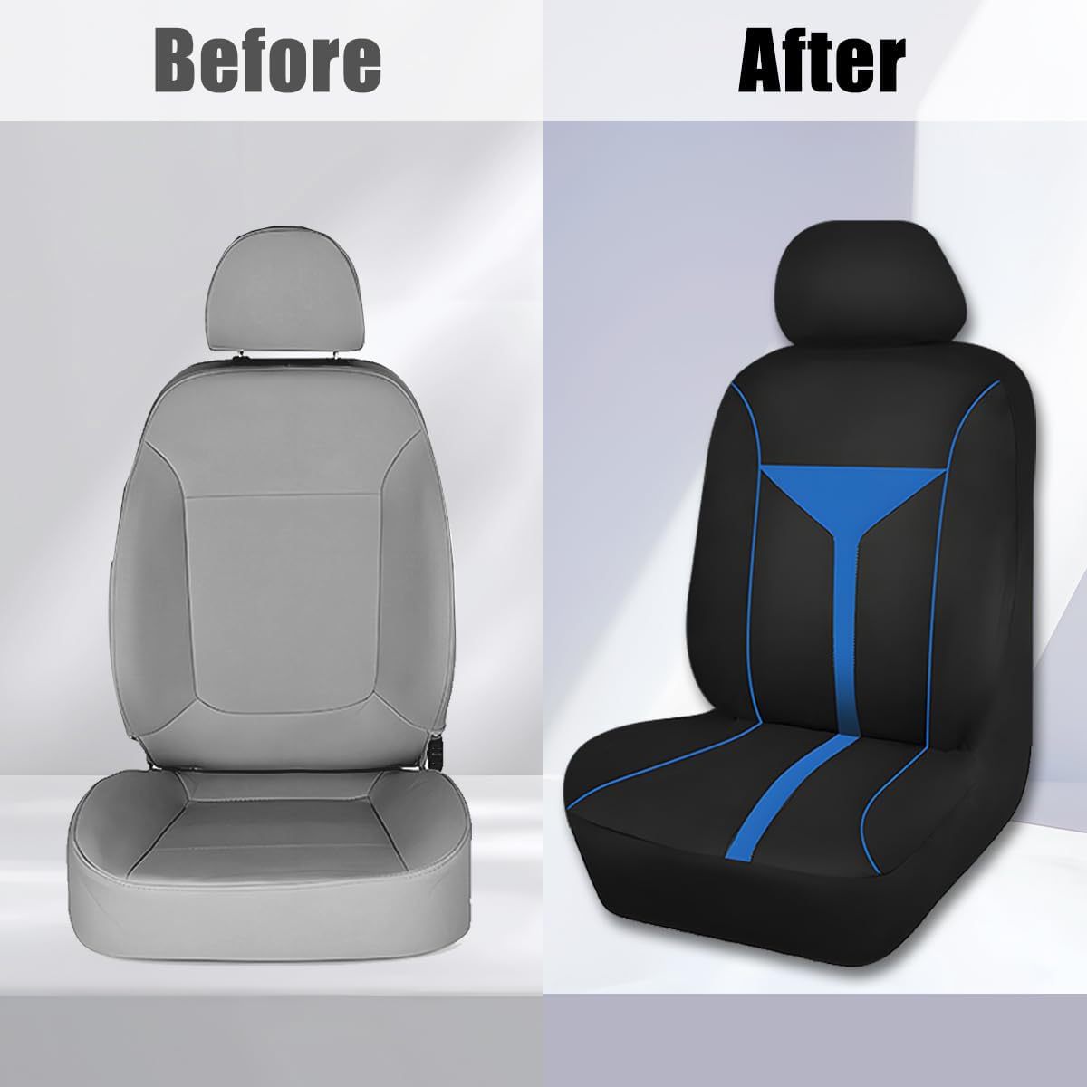 Cross-Border New Elastic Fabric Wine Glass Style Car Seat Cover for All Seasons Amazon Temu Meike Duo