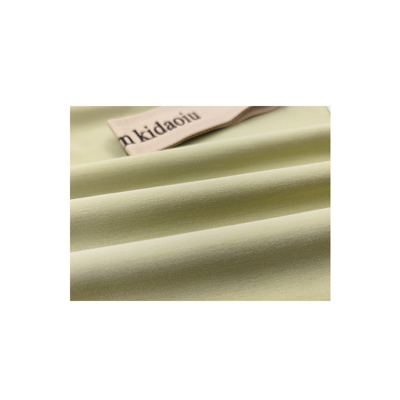 Tela Guangzhou TR poliéster algodón fino oblicuo llano primavera y otoño traje uniforme camisa pantalones de herramientas tela de rayón