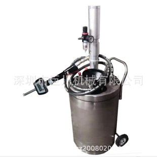 37073 Pneumatic Lubricant Filling Machine Pneumatic Hydraulic Oil Metering Pump Juchuan Digital Display Oil Gun Manufacturer