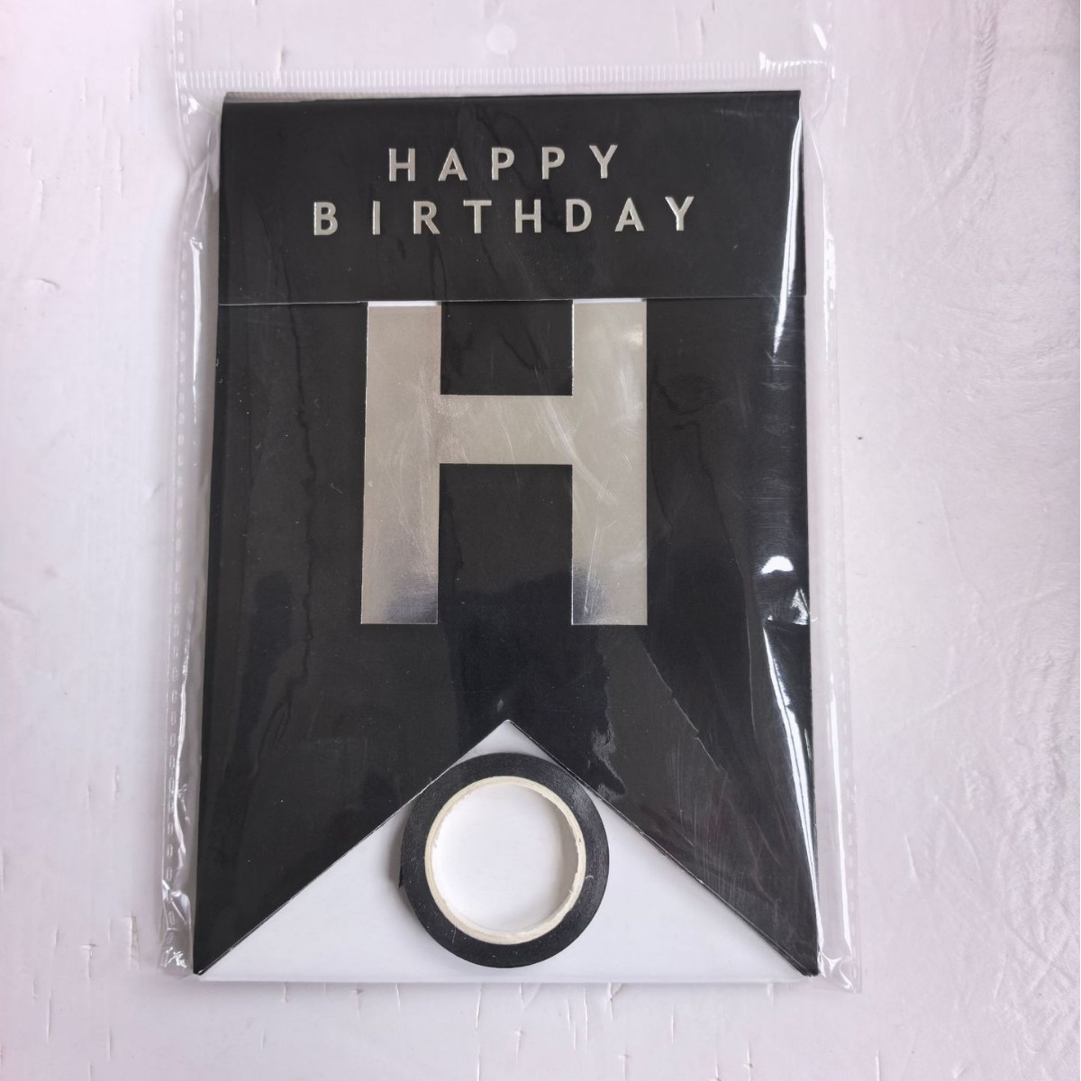 Guirnalda de Cumpleaños con Diseño de Cola de Pez en Dorado, Decoración para Fiestas de Cumpleaños, Banner de Feliz Cumpleaños, Artículos Esenciales para Fiestas de Cumpleaños