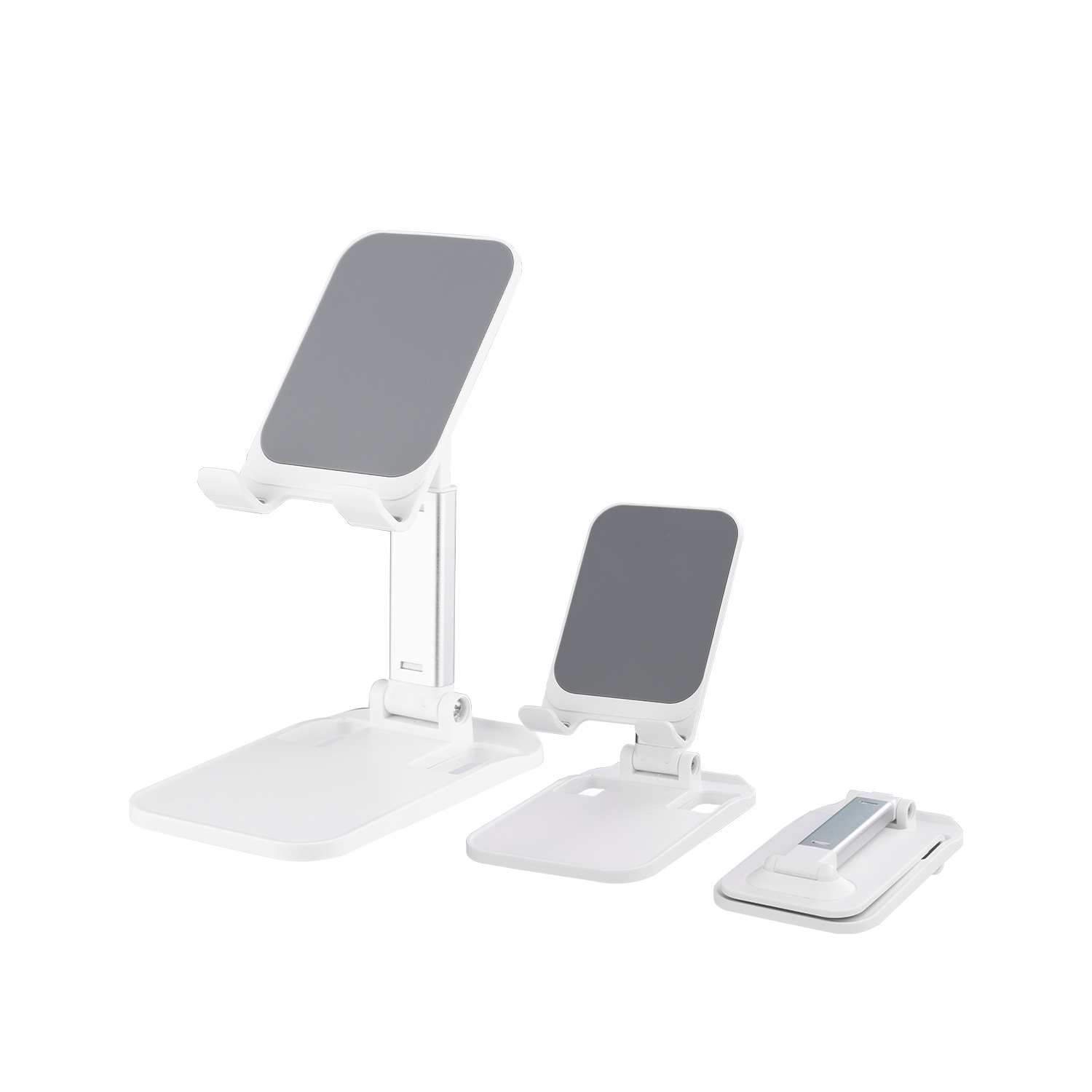 Masaüstü cep telefonu tutucu cep telefonu tablet ipd evrensel destek standı kaldırılabilir katlanabilir taşınabilir tembel cep telefonu tutucu - 5