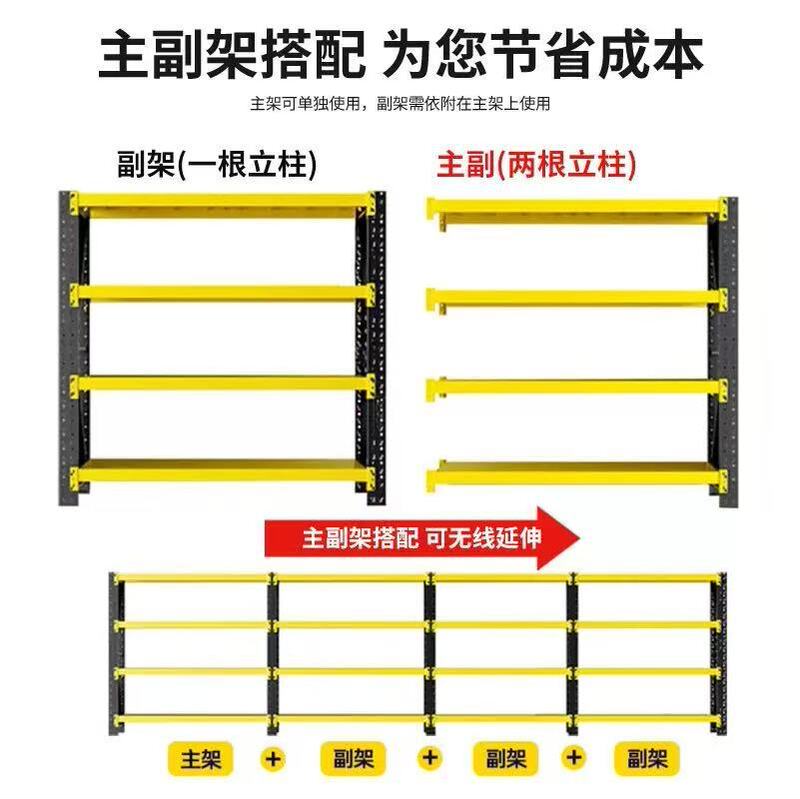 Jingu 卸売中型倉庫保管棚多層厚みのある家庭用エクスプレス倉庫棚収納ラック|undefined