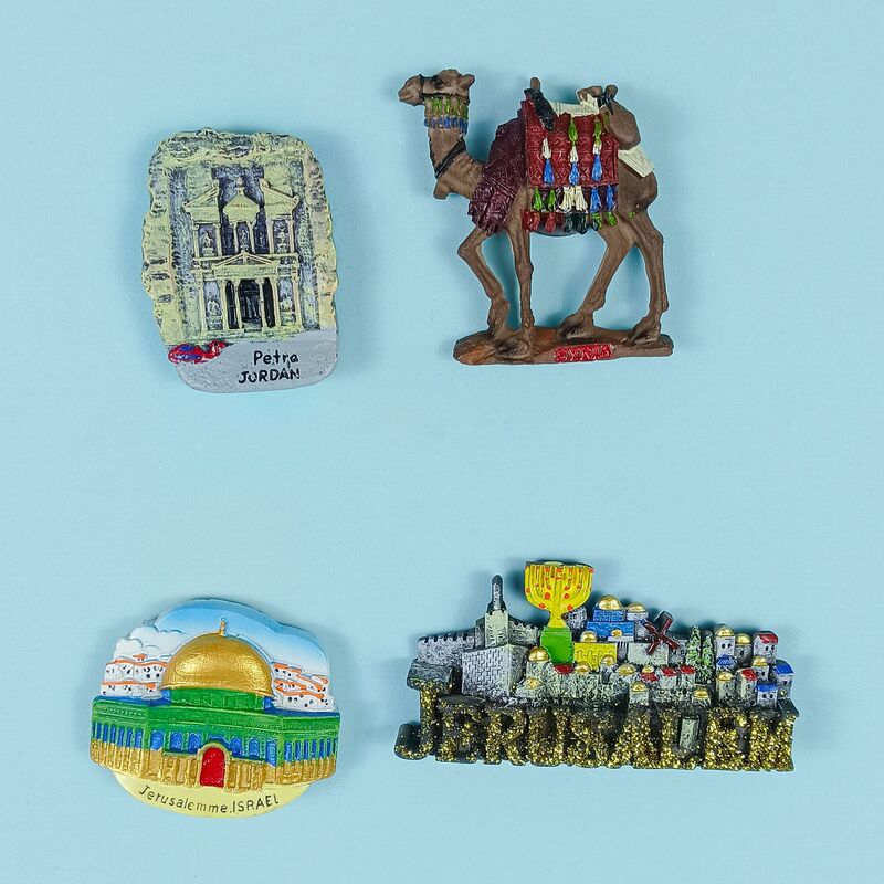 Jordan Syria camel Jerusalem refrigerator travel souvenir factory creative wholesale handmade three-dimensional